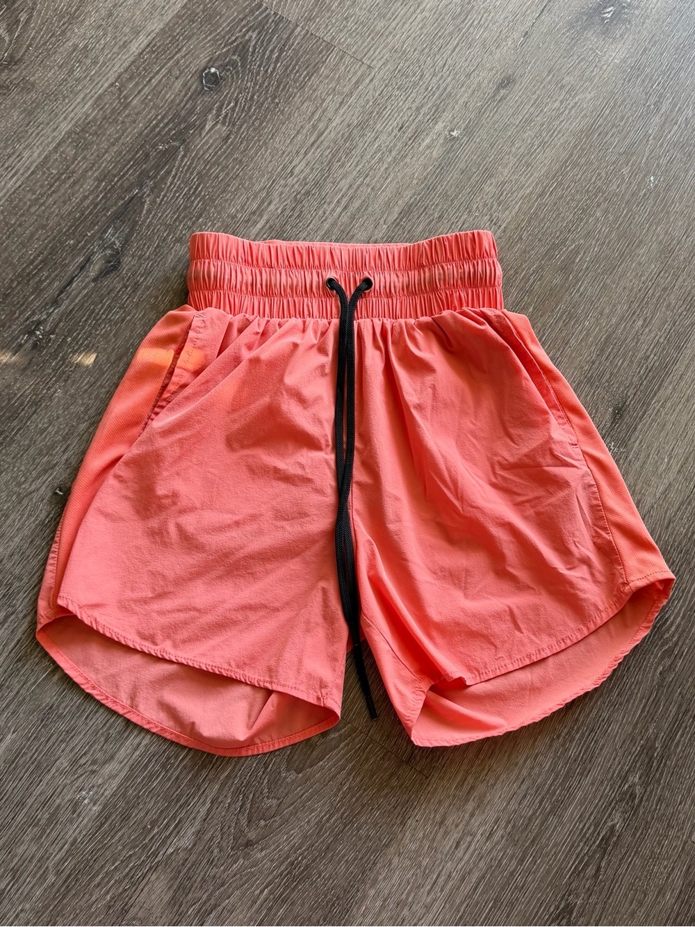 ACTA Coral Active Shorts with Black Drawstring